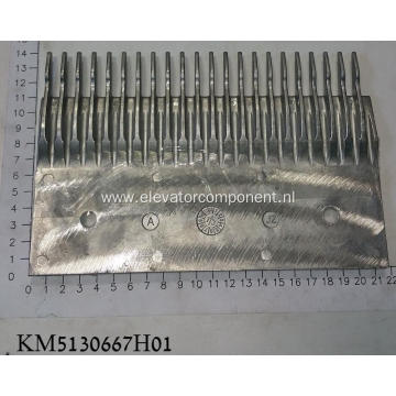 Aluminum Comb for KONE Escalators KM5130667H01